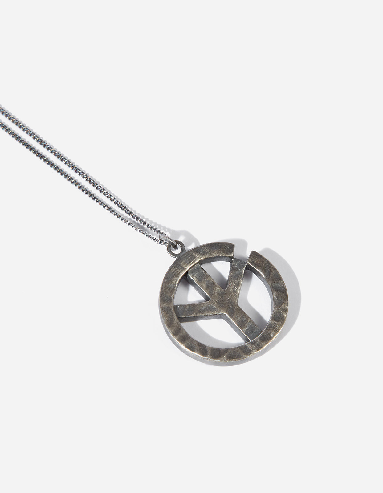 9365 CUD War & Peace Pendant · Hallmarked Silver Silver