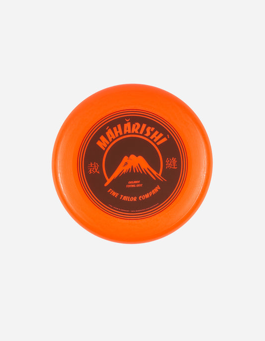 9391 MTC Organic Flying Disc · Renewable Materials Orange