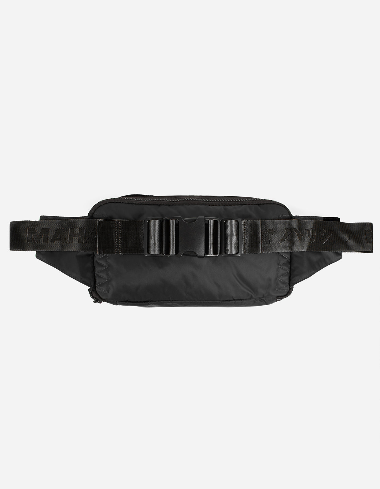 9636 Maharishi Travel Waist Bag · 420D Nylon Black