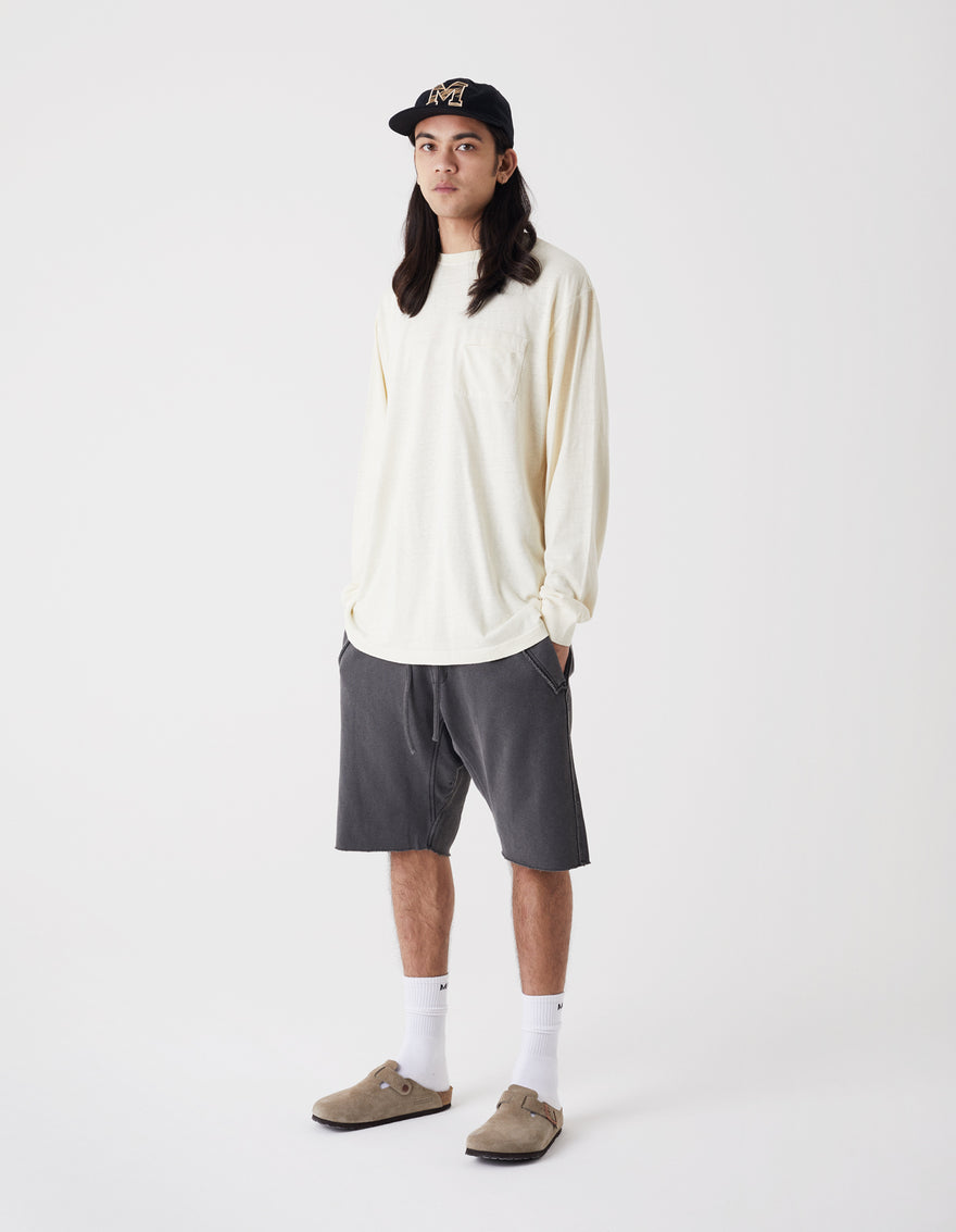 8010 Hemp Organic L/S Pocket T-Shirt · Hemp/Organic Cotton Jersey 200 Ecru