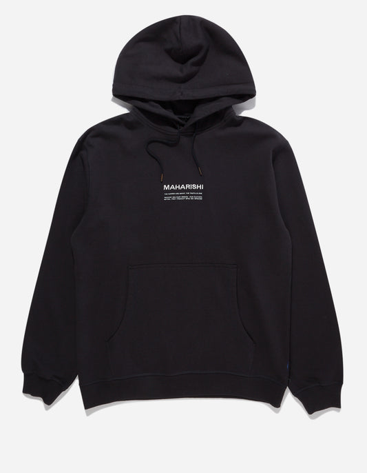 7010 MILTYPE Embroidered Hooded Sweat · Organic Sweat 450 Navy
