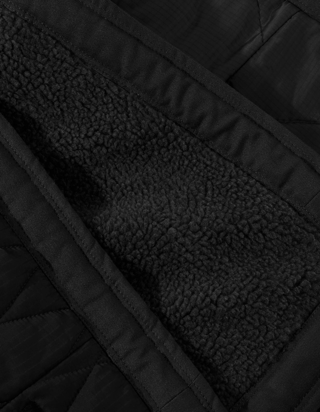 7030 Triquilted Bed Blanket · Military Surplus Black