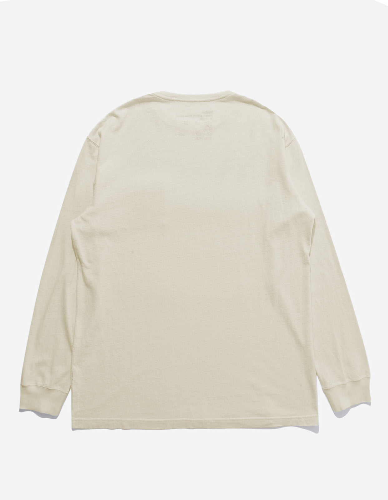 8010 Hemp Organic L/S Pocket T-Shirt · Hemp/Organic Cotton Jersey 200 Ecru