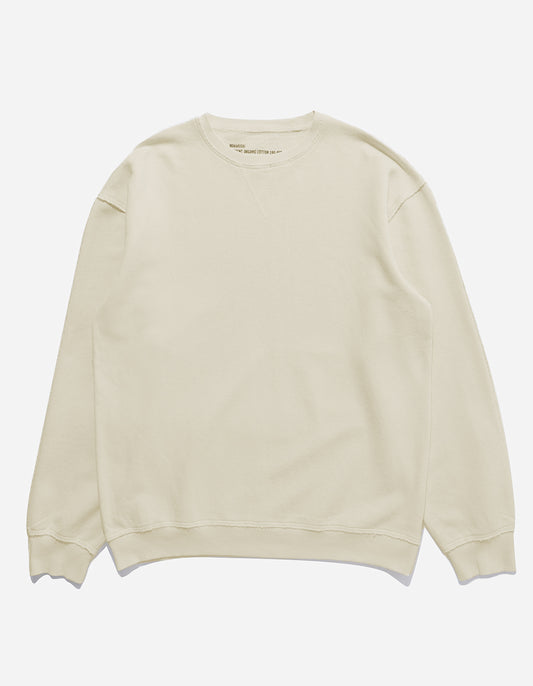 8011 Hemp Organic Crew Sweat · Hemp/Organic Cotton Sweat 480 Ecru