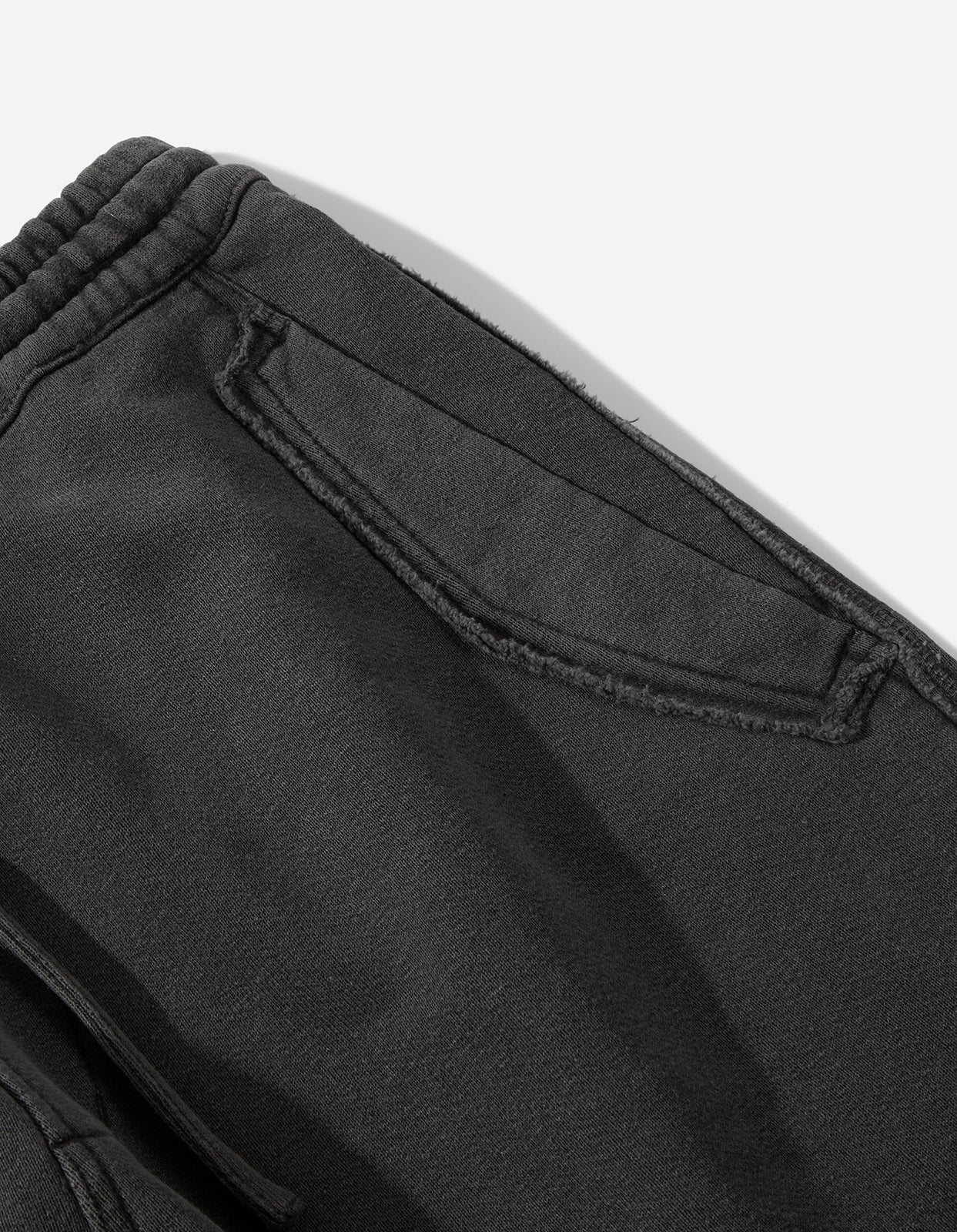 8028 Hemp Organic Sweat Shorts Black