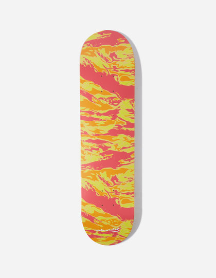 9724 Maha Warhol DPM: Tigerskins Skate Deck · Wood Warhol Pinkland