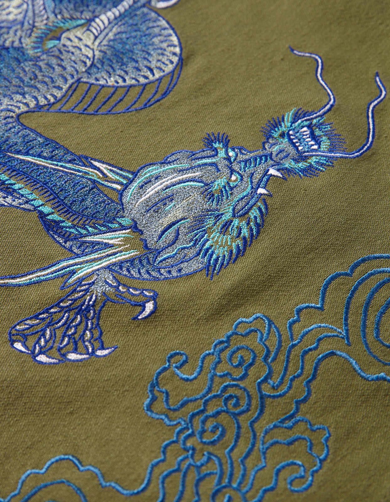 SSHS00322UTILITY Dragon Pattern Shirt