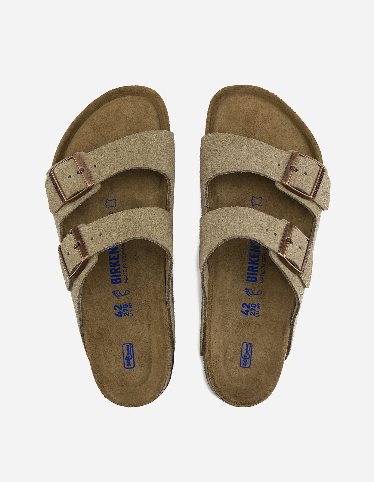 Birkenstock Arizona SFB Suede Taupe – Maharishi