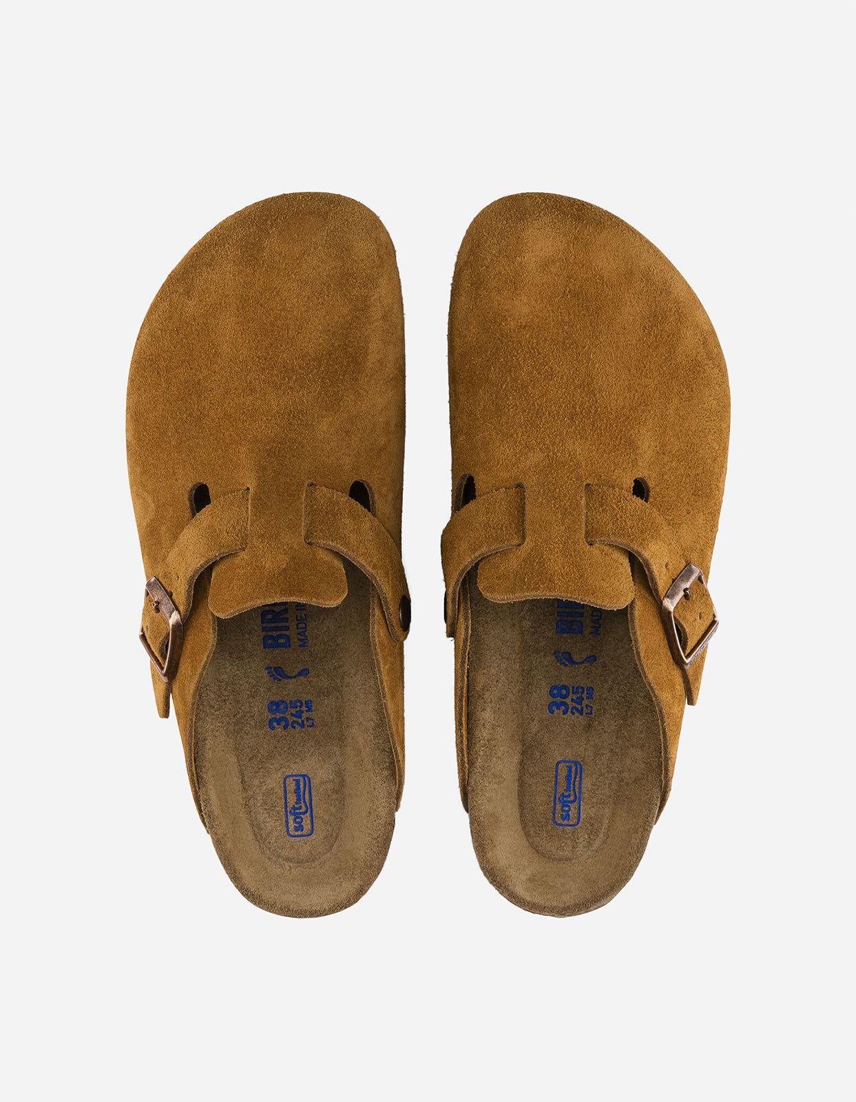 Birkenstock Boston SFB Suede VL Mink