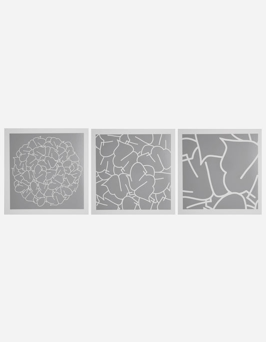 YE-99, 100 & 101 Triptych Grey